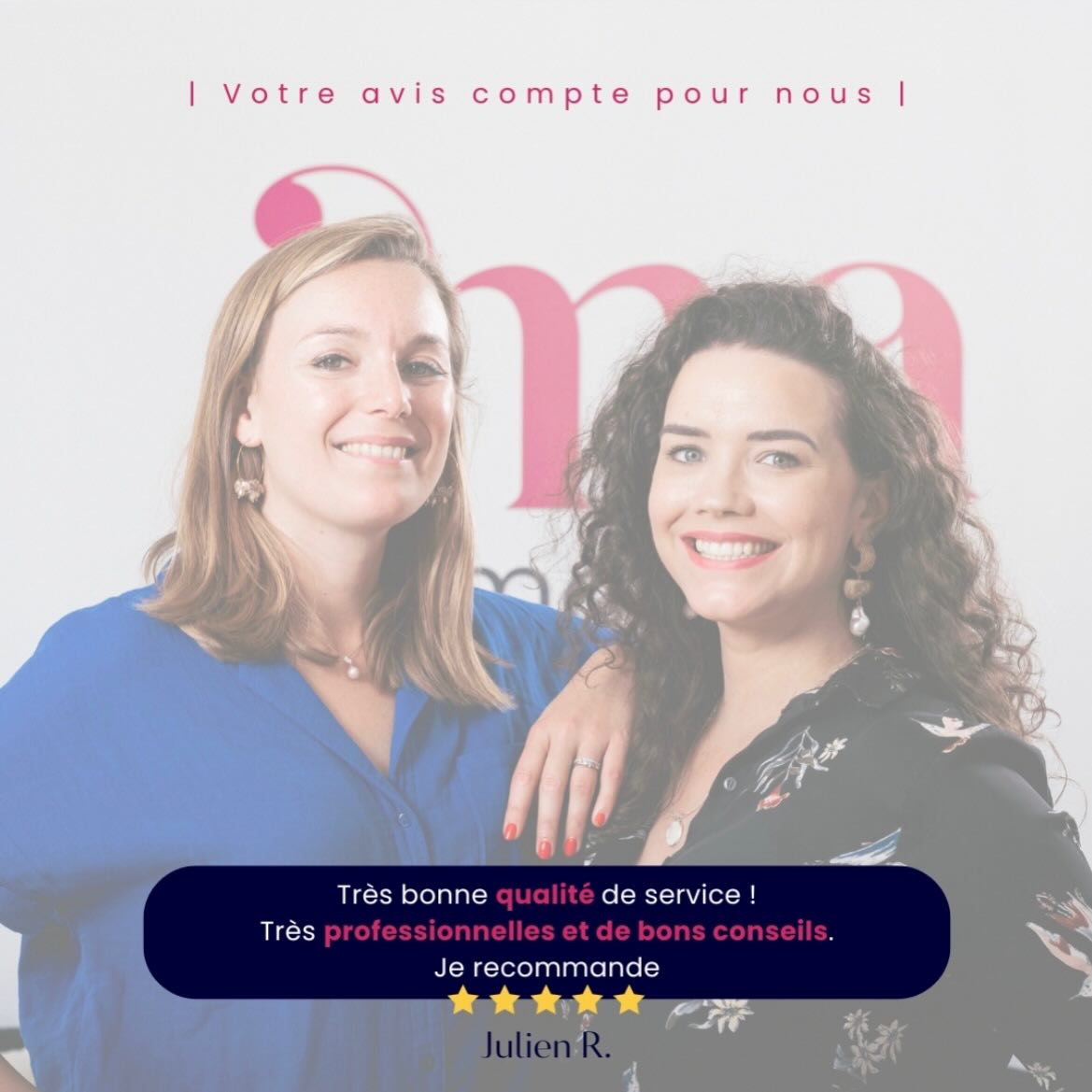 | Votre avis compte pour nous | 🙏

Ce sont nos clients qui parlent de nous, et ils en parlent très bien ! Et si le prochain c’était vous ? 🥰

#recommandation #avis #satisfactionclient #immobilierlemans #experience