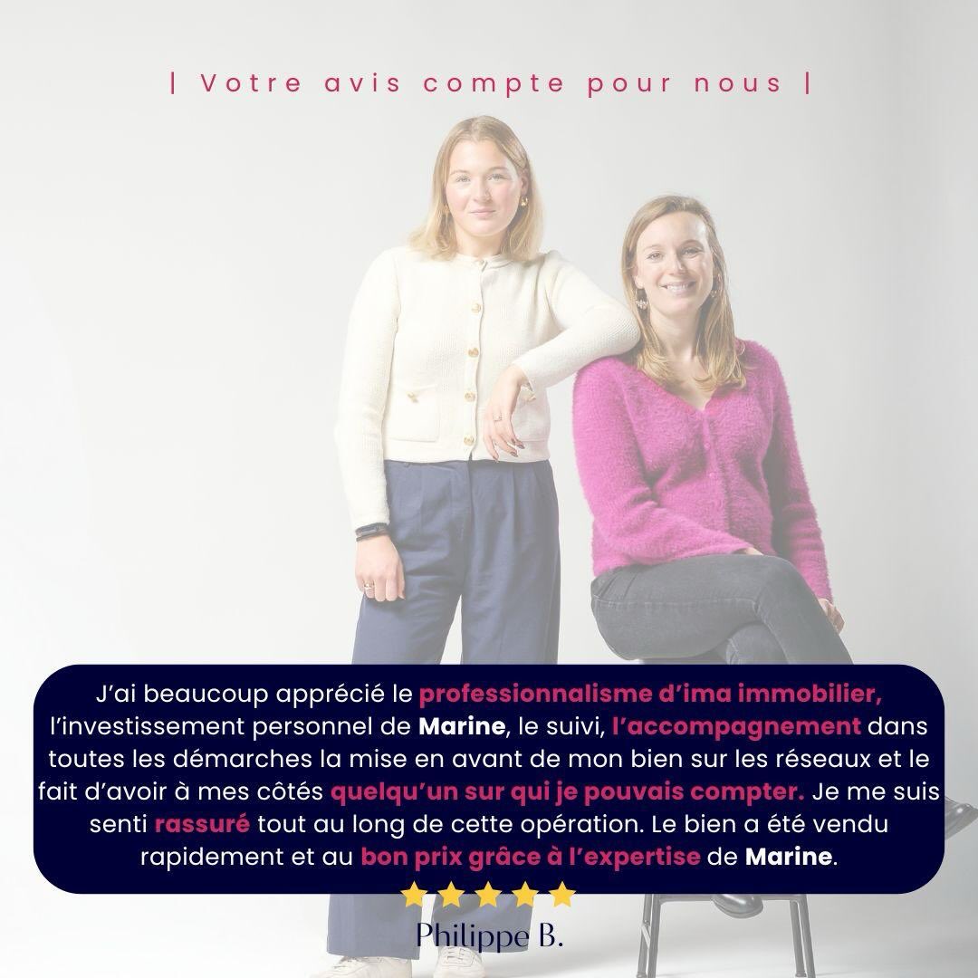 | Votre avis compte pour nous | 🙏

Vous avez un projet immobilier, et vous cherchez à être bien accompagné ? Vous n’avez qu’à lire les retours de nos clients, ils parlent pour nous ! 😉

#recommandation #avis #agenceimmobilierelemans #immobilierlemans #satisfactionclient