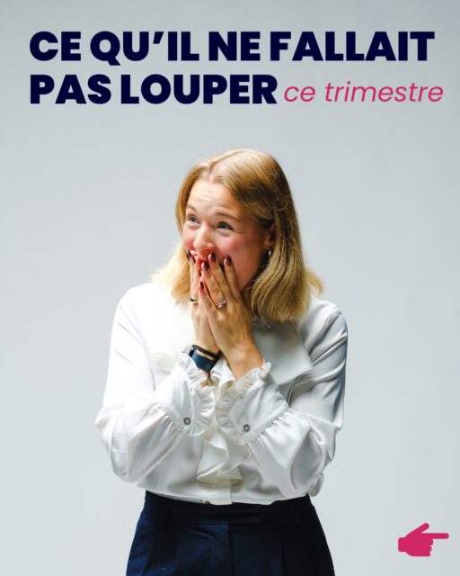 Ce qu’il ne fallait pas louper chez ima ce trimestre ✨

Le premier trimestre de l’année se termine et il a été riche en émotions et en réussites 🤩 

Nous le bouclons avec des résultats dont nous sommes fiers, autant sur le plan humain avec la naissance d’Éléonore (qu'on adore déjà 🥹 @annehelenelecourt), que sur les projets immobiliers concrétisés pour nos clients 🫶 

Merci à vous pour ce beau début d'année, on a hâte de la suite !

ima immobilier - Votre histoire, notre projet