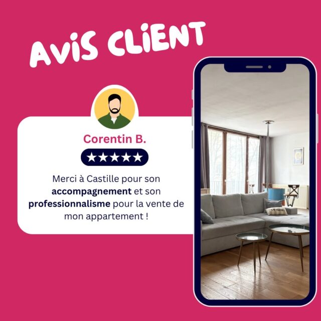 | Votre avis compte 🤩 |

La satisfaction de nos clients est notre plus belle récompense ✨ 
Comme nos clients, faites le choix d’un accompagnement personnalisé et de conseils adaptés à vos besoins !

#temoignage #avisclient #recommandation #avis #agenceimmobilière