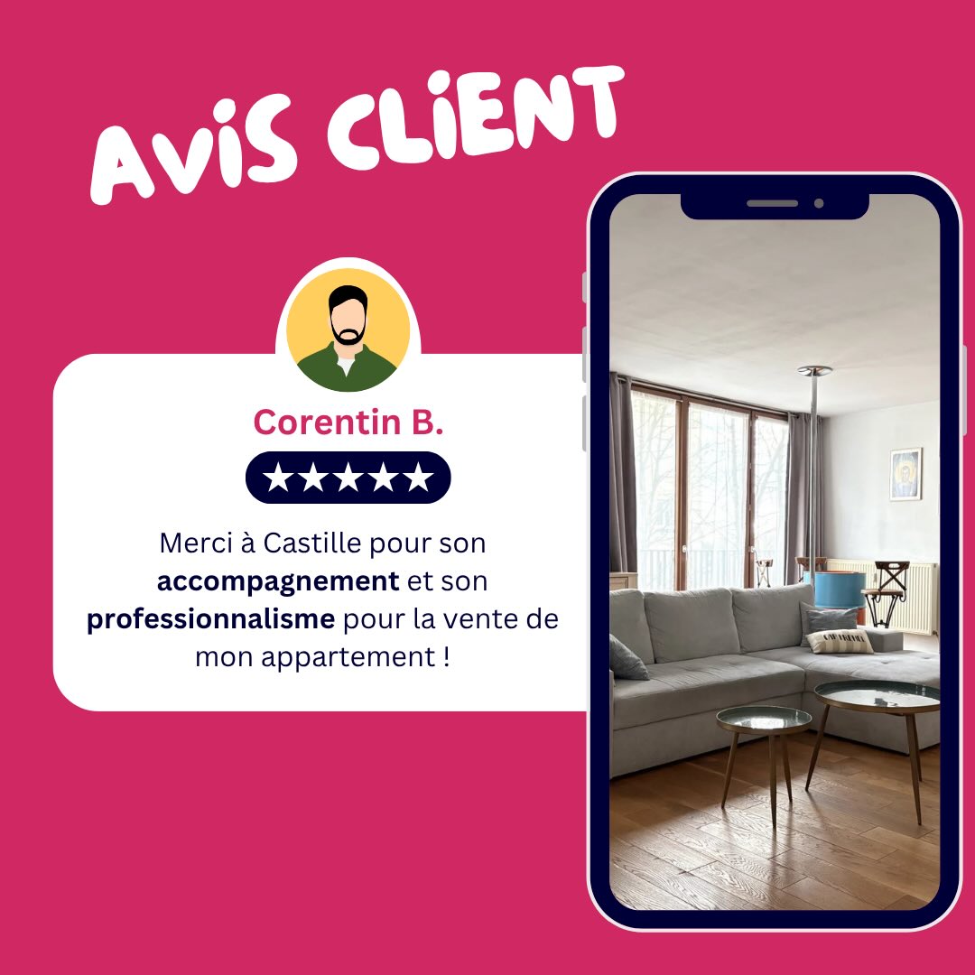 | Votre avis compte 🤩 |

La satisfaction de nos clients est notre plus belle récompense ✨ 
Comme nos clients, faites le choix d’un accompagnement personnalisé et de conseils adaptés à vos besoins !

#temoignage #avisclient #recommandation #avis #agenceimmobilière