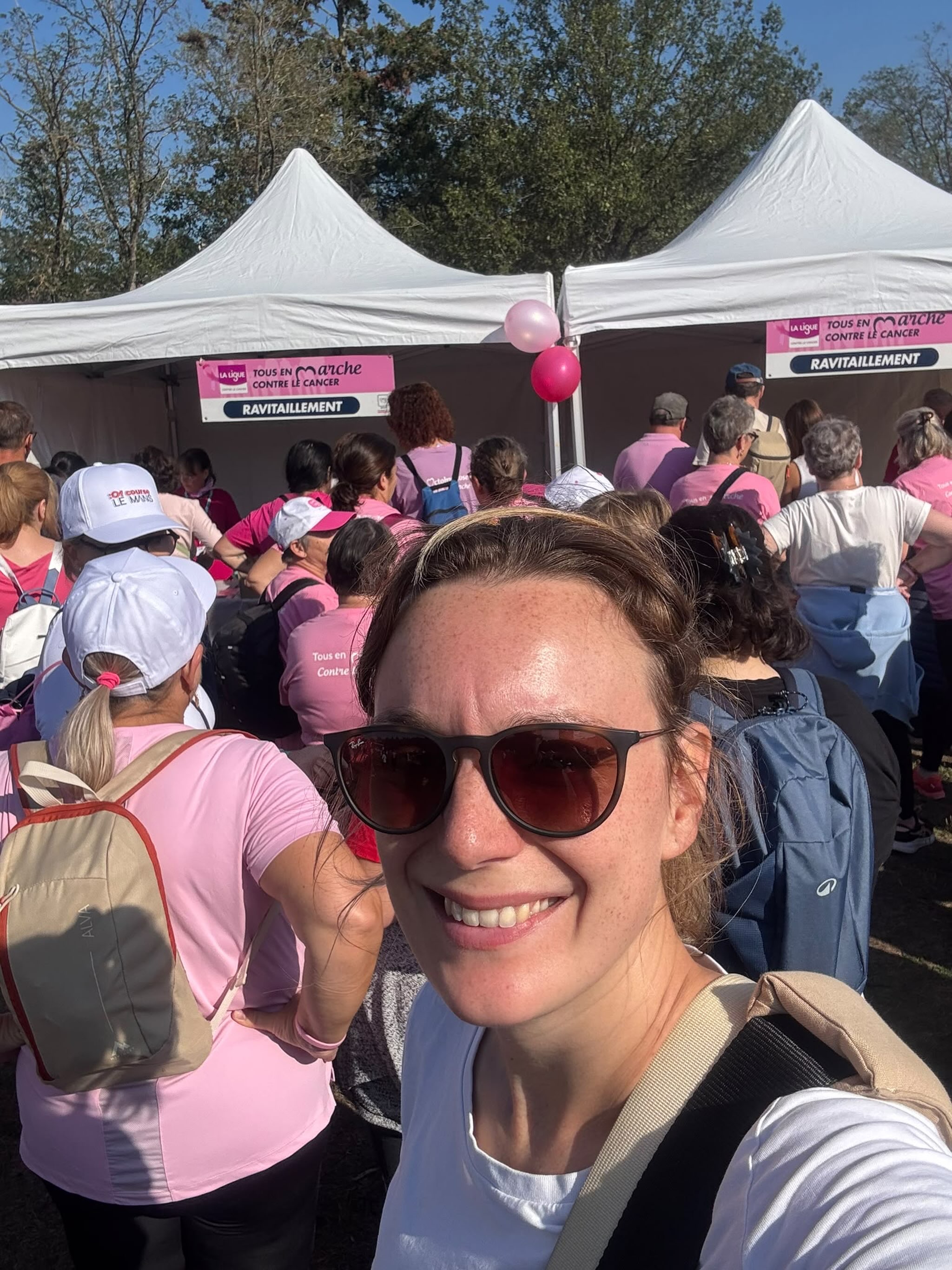 | Octobre rose 🎀 | 

Ce dimanche, à l’occasion du mois d’octobre rose, Marine a participé à la marche organisée par la ligue contre le cancer de la Sarthe à l’Arche de la nature.

🩷 Parce que chaque geste compte, continuons ensemble à soutenir Octobre rose. Le dépistage sauve des vies !

#octobrerose #lemans #depistage #cancerdusein #solidarite